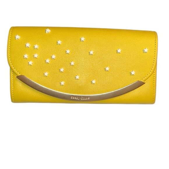 See By Chloe Yellow Star Leather Wallet(NWOT) - Picture 1 of 14